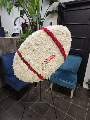 Football Tribute-2 day lead time needed Flower Bouquet