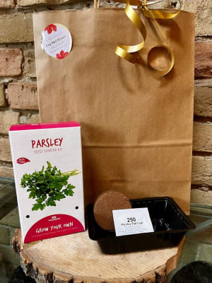 Everything you need seed kit - Parsley Flower Bouquet