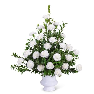 DIVINE BLESSINGS URN Flower Bouquet