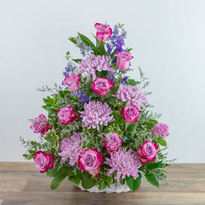 GRACEFULLY MAJESTIC BASKET Flower Bouquet