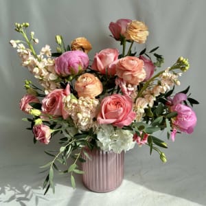 Peachy Keen Flower Bouquet