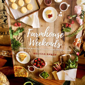 Farmhouse Weekends, Melissa Bahen (hardcover) Flower Bouquet