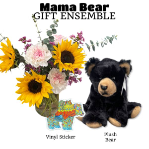 Mama Bear Ensemble Flower Bouquet