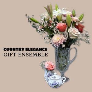 Country Elegance Ensemble Flower Bouquet