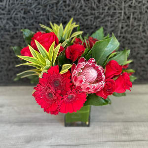 Scarlet Oasis Flower Bouquet