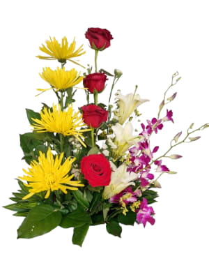 Flamboyant Flower Bouquet