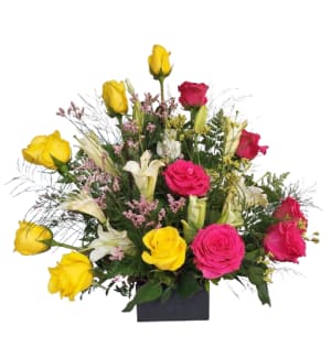 Vibrant Love Flower Bouquet