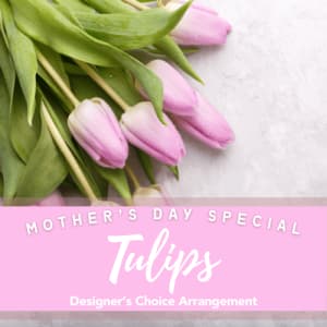 Mother's Day Tulip Arrangement Flower Bouquet