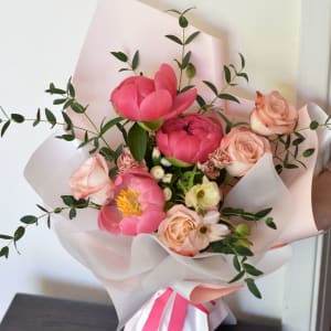 Love of Peony Flower Bouquet