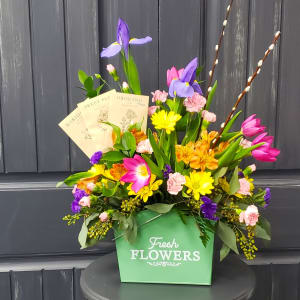 Mom's Early Garden Flower Bouquet