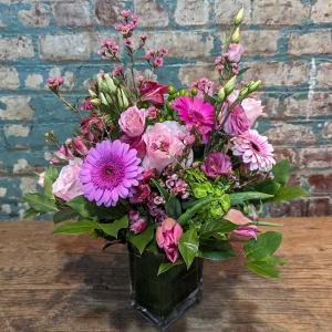 Cheerful Garden Flower Bouquet