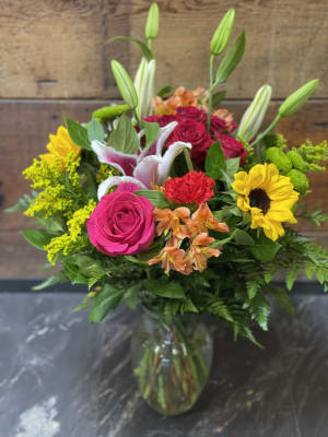 Designers Choice (In Vase) Flower Bouquet