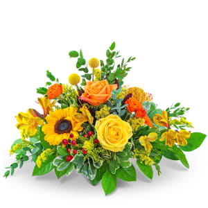 Fresh Thyme Centerpiece Flower Bouquet