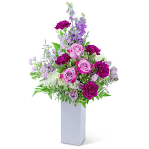 Graceful Garden Vase Flower Bouquet