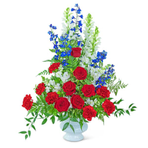 Valiant Urn Flower Bouquet