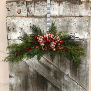 Christmas Cheer Silk (Artificial) Swag Flower Bouquet