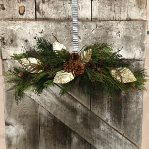 Christmas Cheer Silk (Artificial) Swag Flower Bouquet