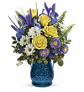 Sapphire Garden Bouquet Flower Bouquet