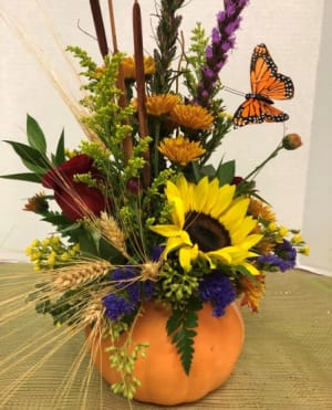 Pumpkin Glory Flower Bouquet
