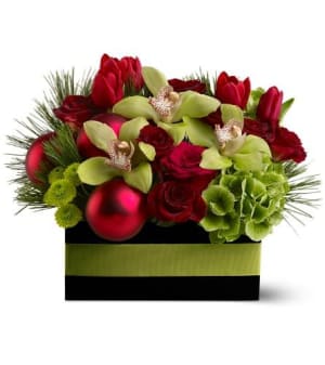 Holiday Chic Flower Bouquet