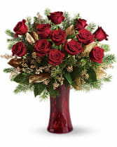 Christmas Dozen Flower Bouquet