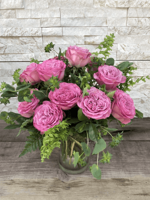Garden Roses Flower Bouquet