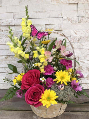 Spring Bird's Nest Flower Bouquet