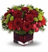 Merry & Bright Flower Bouquet