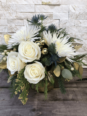 Golden Memories Flower Bouquet