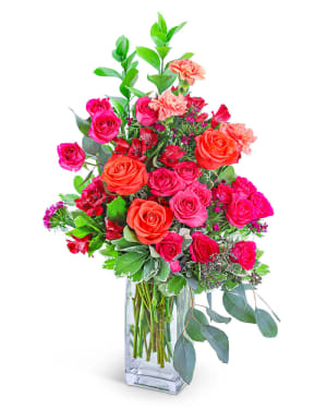 Bellini Sunset Flower Arrangement Bellini Sunset Flower Bouquet