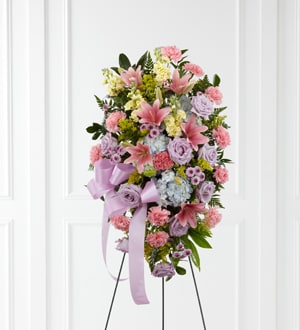 The FTD® Blessings of the Earth™ Easel Flower Bouquet