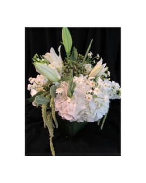 Peaceful Whites Flower Bouquet