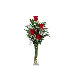 Rose Bud Vase Flower Bouquet