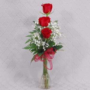 Rose Bud Vase Flower Bouquet