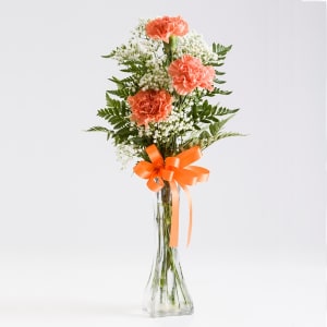 Carnation Bud Vase Flower Bouquet