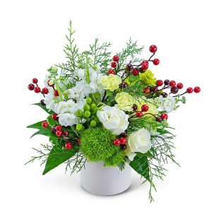 Snow Berry Flower Arrangement Snow Berry Flower Bouquet