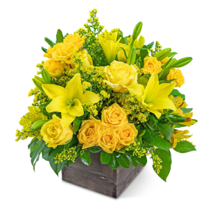 Honey Pecan Flower Arrangement Honey Pecan Flower Bouquet