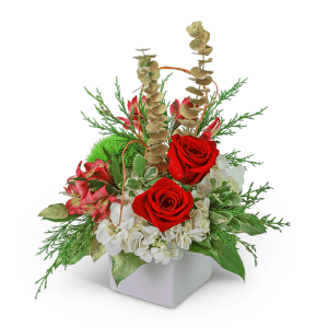 Glowing Mistletoe Flower Bouquet