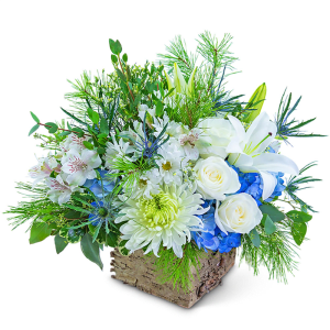 Winter Woodland Flower Arrangement Winter Woodland Flower Bouquet