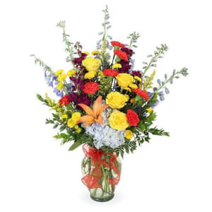 FF0023-1A Mountain Fields Flower Bouquet
