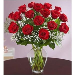 18 Roses Arranged Flower Bouquet