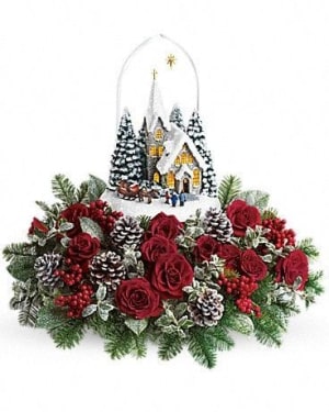 Thomas Kinkade's Starry Night Flower Bouquet