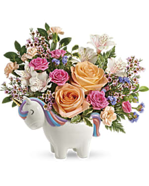 Charmed Unicorn Flower Bouquet