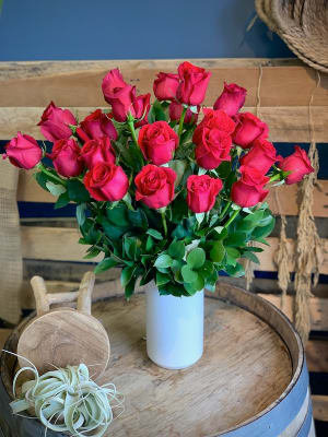 Timeless X2 Red Roses Flower Arrangement Timeless X2 Red Roses Flower Bouquet