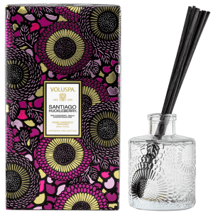 SANTIAGO HUCKLEBERRY REED DIFFUSER Flower Bouquet