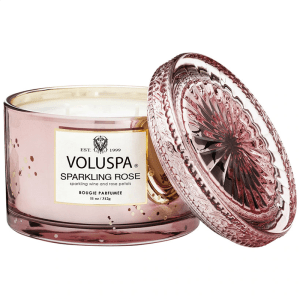 SPARKLING ROSE CORTA MAISON CANDLE Flower Bouquet