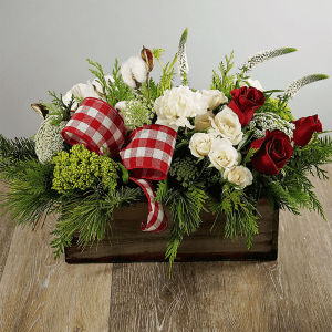 Oklahoma Farmhouse Christmas Flower Bouquet