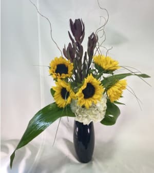 Sunflowers LOVE Flower Bouquet