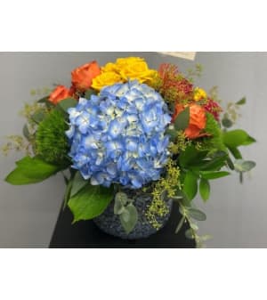 Bright Primary Days Flower Arrangement Bright Primary Days Flower Bouquet
