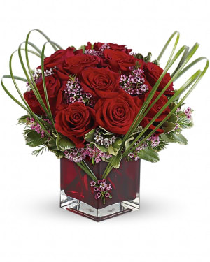 Teleflora's Sweet Thoughts Bouquet With Red Roses
 Flower Bouquet
